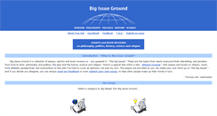 Desktop Screenshot of bigissueground.com