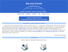 Tablet Screenshot of bigissueground.com
